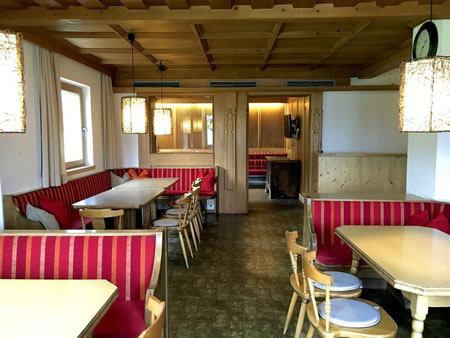 Speisezimmer und Aufenthaltsraum
